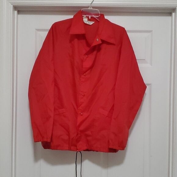 Hyman Scupper jack Red Spring lightweight jacket With Eagle Patch - Picture 2 of 9